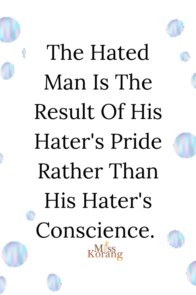 hater's quotes