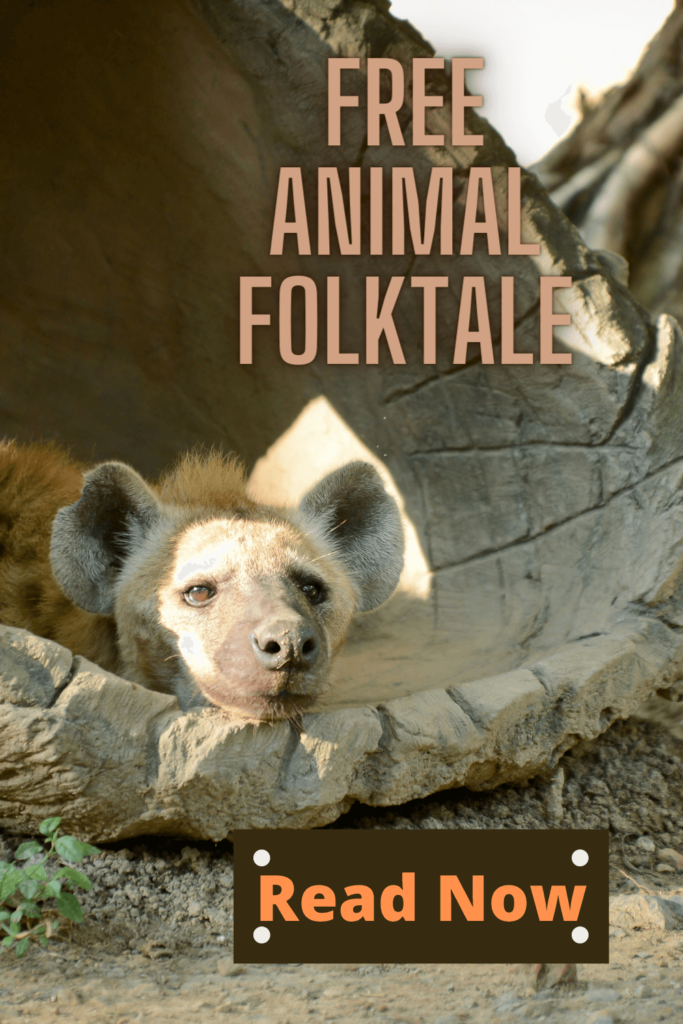 free animal folktale. hyena laughter